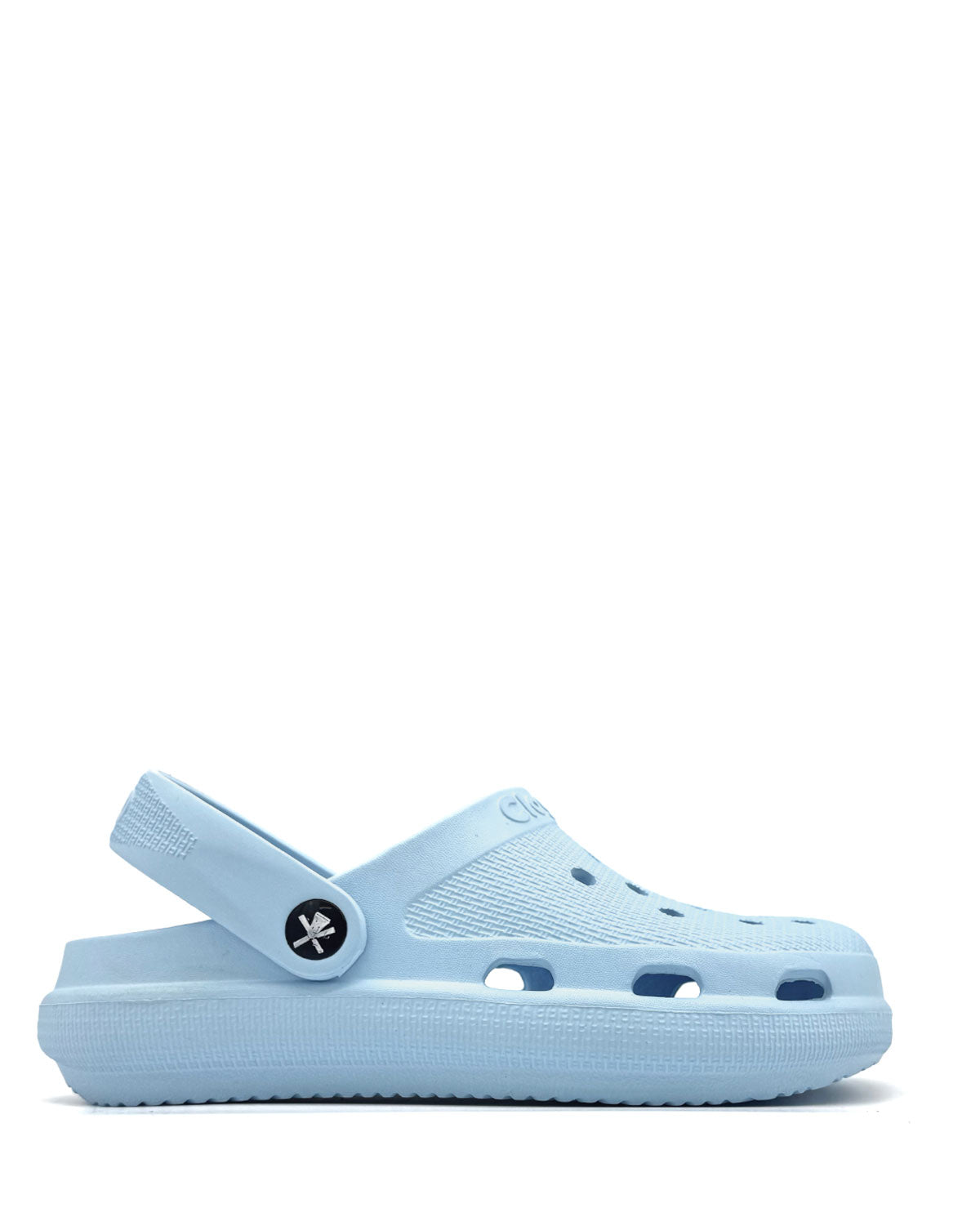 Womens Softy Clogs Powder Blue