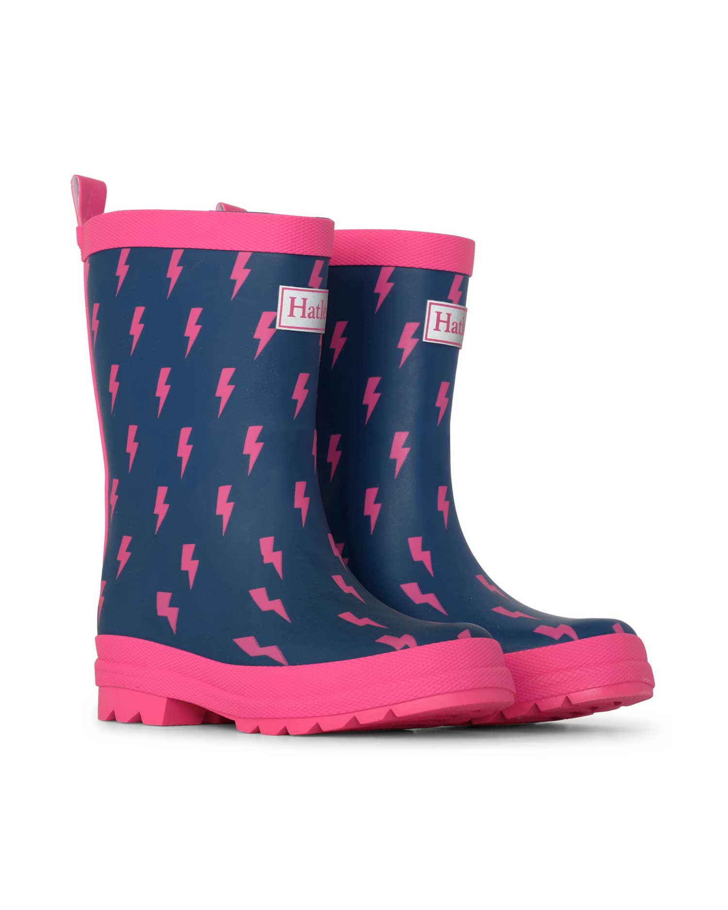 Glitzy Bolts Matte Gumboots