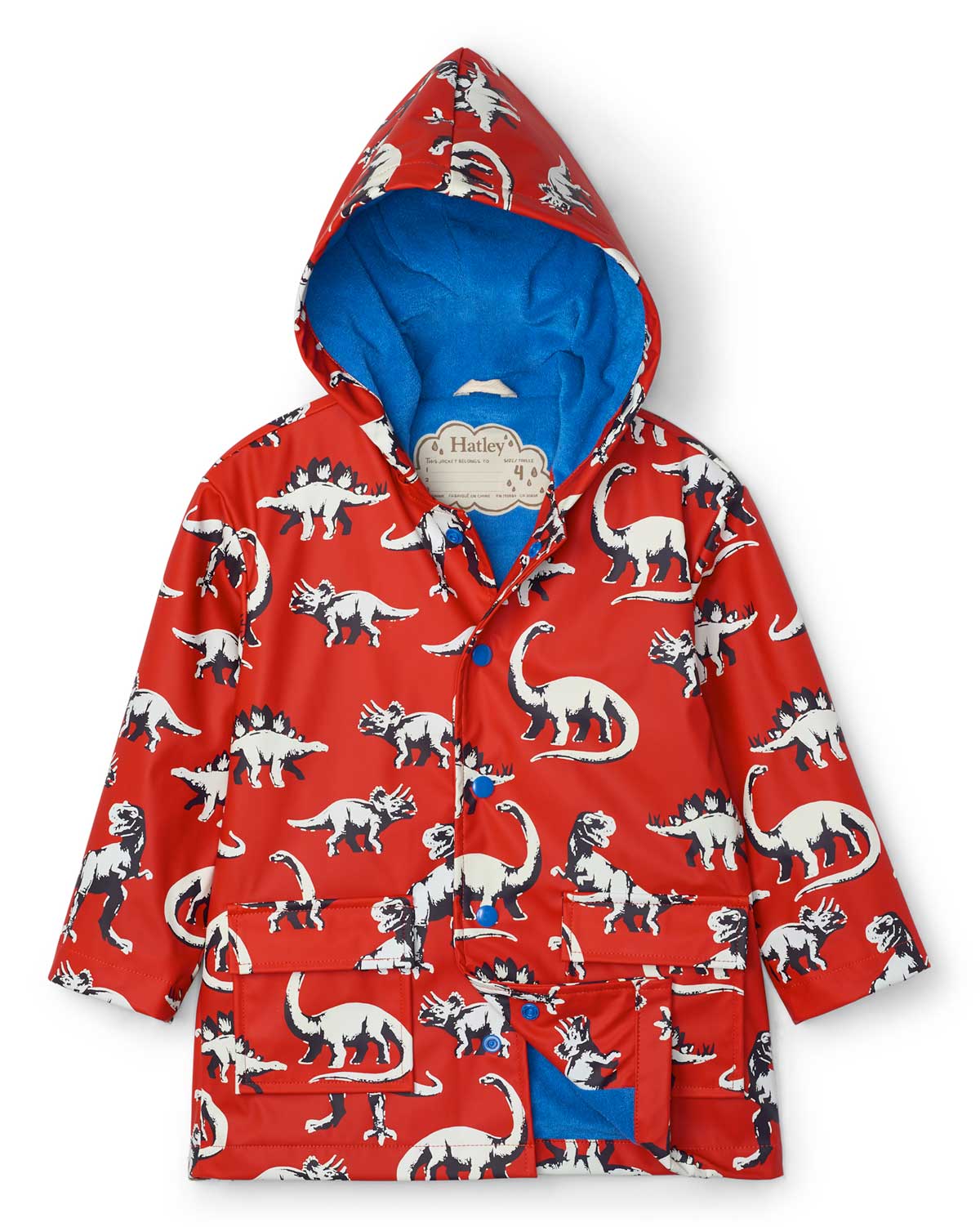 Painted Dinos Colour Changing Raincoat
