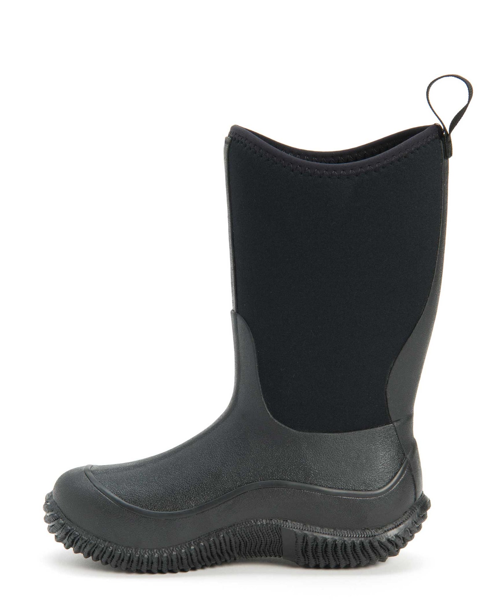 Kids Hale Black Gumboots