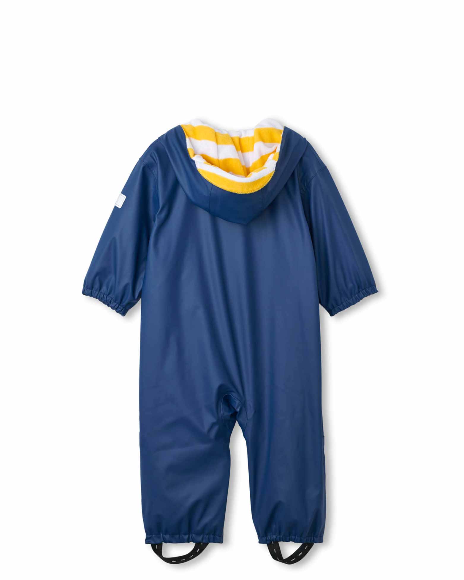 Navy Terry Lined Baby Bundler