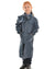 Kids Navy Pioneer Long Raincoat