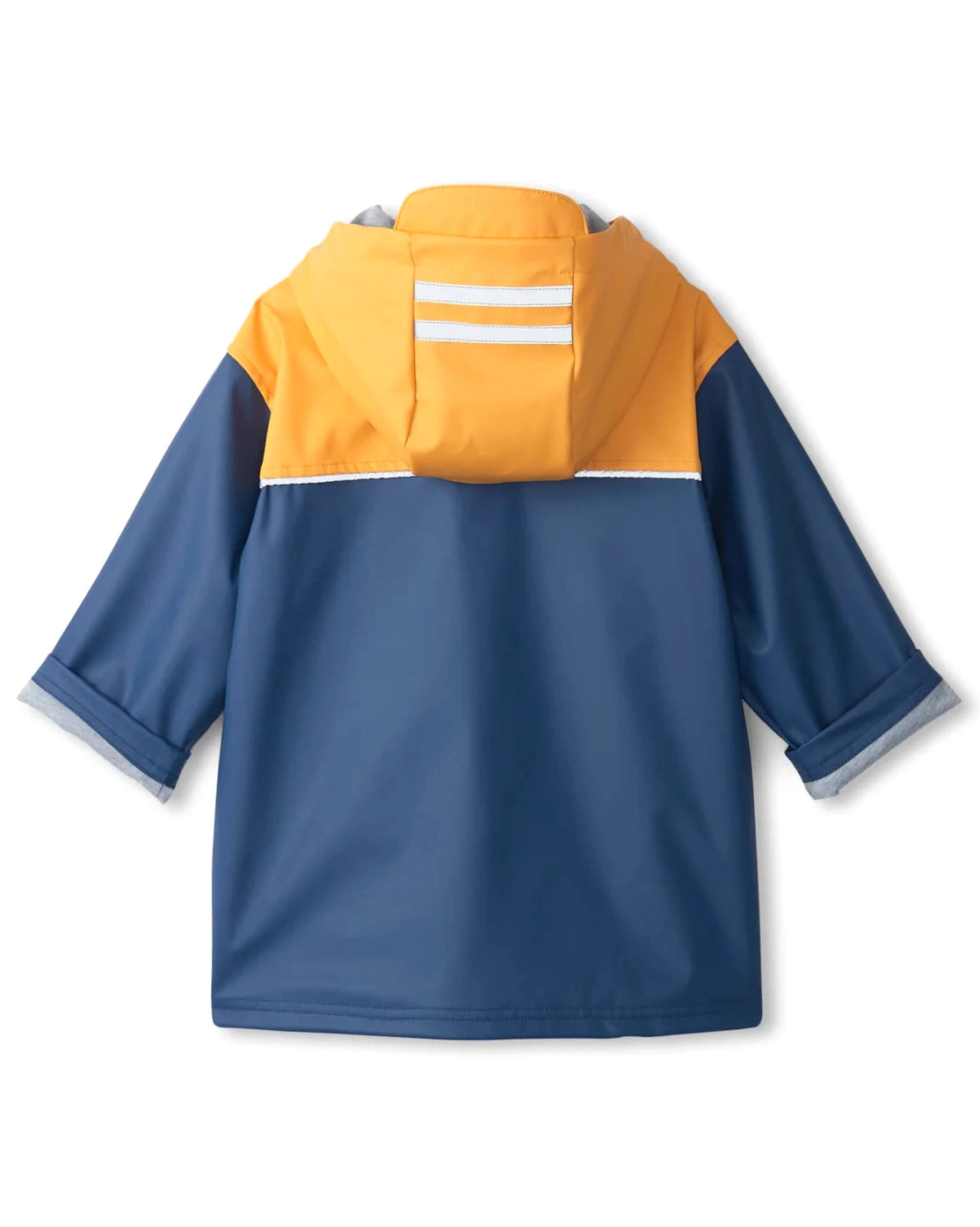 Yellow & Navy Mariner Rain Jacket