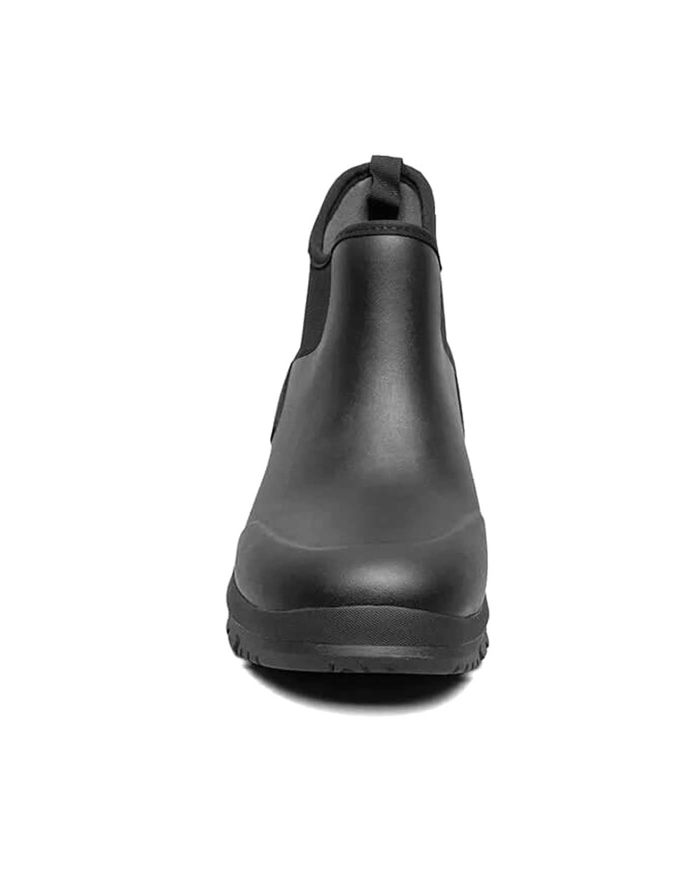 Mens Sauvie Chelsea II Black Ankle Gumboots