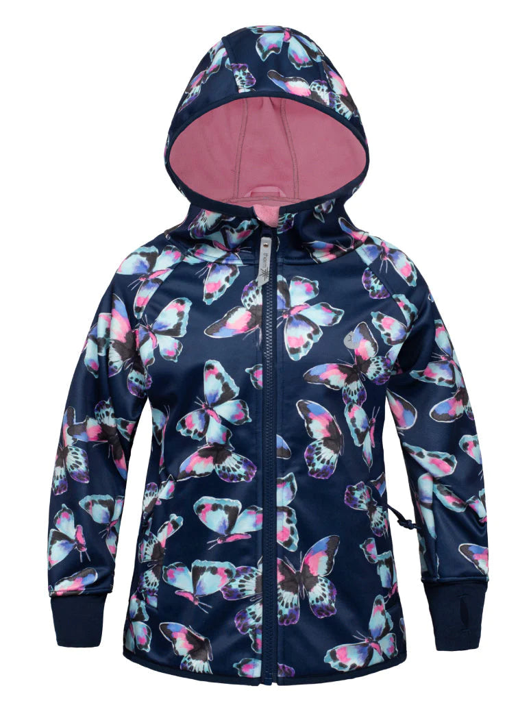 All Weather Waterproof Hoodie Butterfly