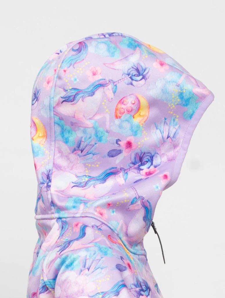 All Weather Waterproof Hoodie Unicorn Dream