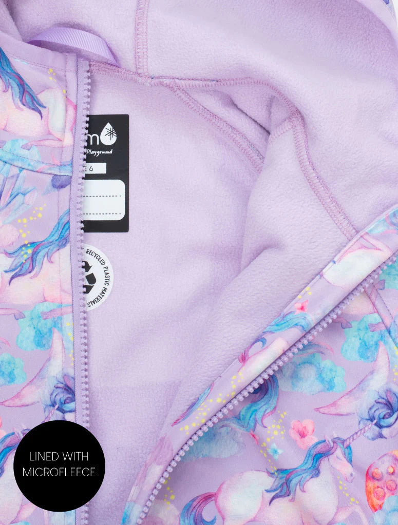 All Weather Waterproof Hoodie Unicorn Dream