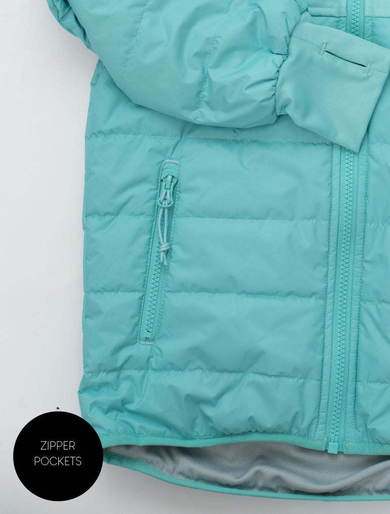 Hydracloud Puffer Jacket Aqua Sky