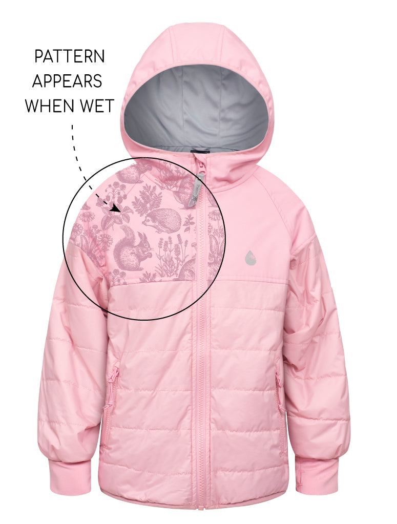 Hydracloud Puffer Jacket - Ballet Pink | Waterproof Windproof Eco Hydracloud Puffer Jacket - Ballet Pink | Waterproof Windproof Eco