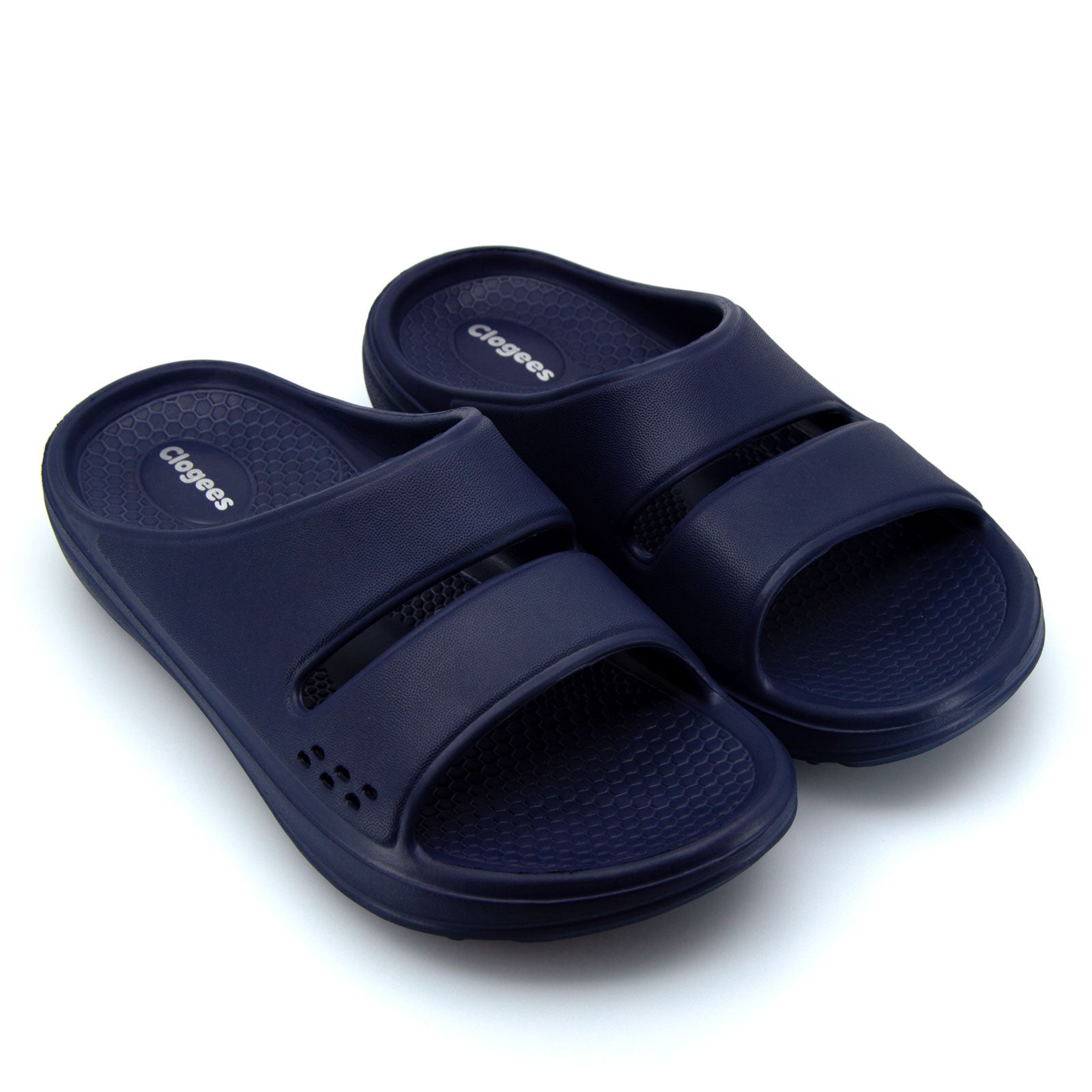 Womens Island Slides Navy