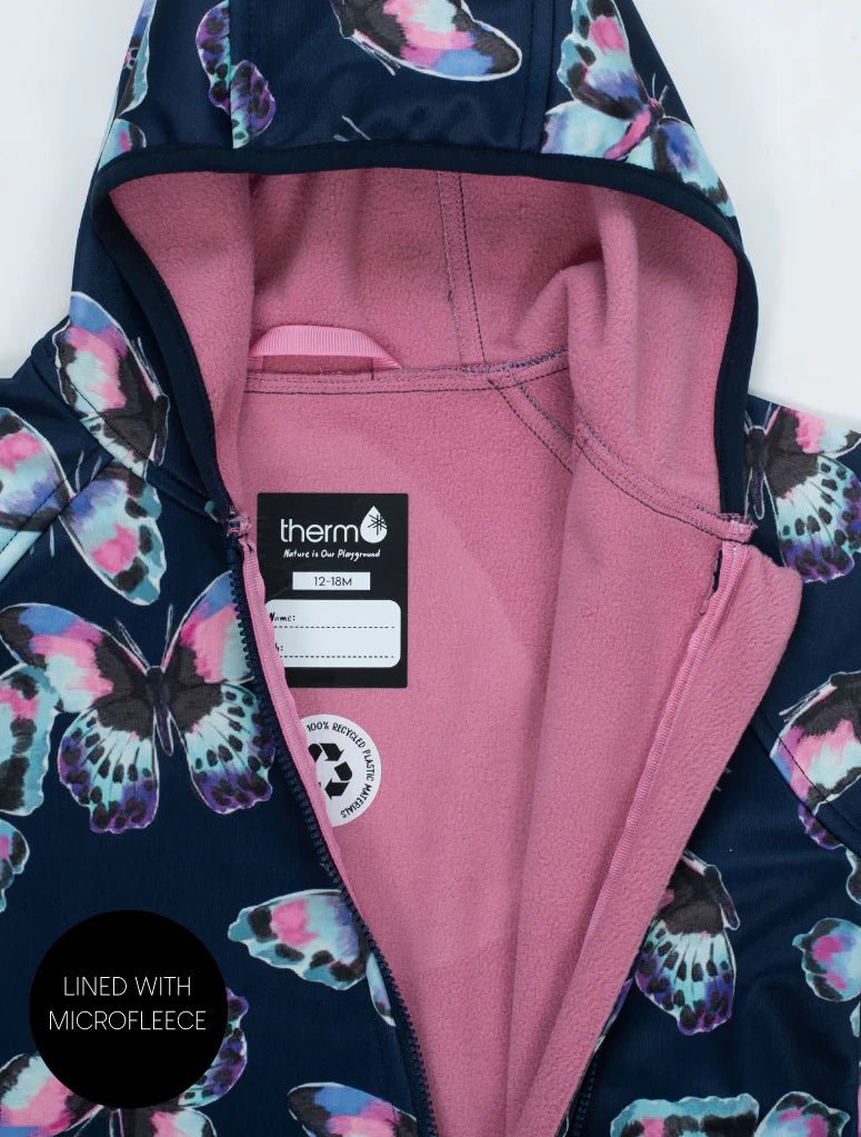 All Weather Fleece Onesie Butterfly 2 | Wellies Online