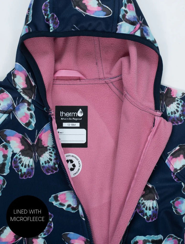 All Weather Fleece Onesie Butterfly 2 | Wellies Online