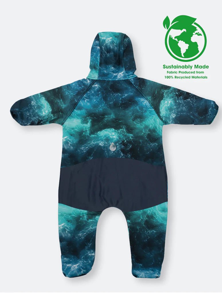 All Weather Fleece Onesie Surf 4 | Wellies Online