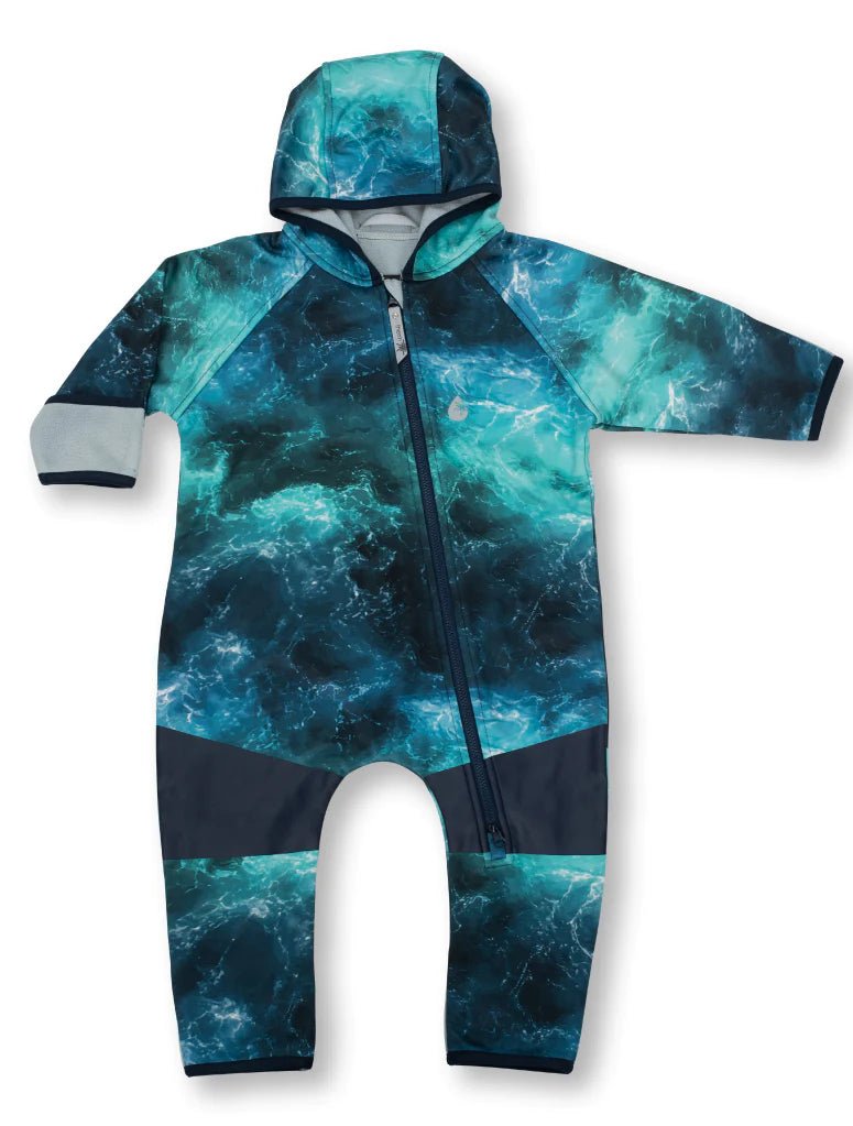 All Weather Fleece Onesie Surf 1 | Wellies Online