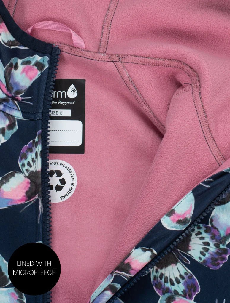 All Weather Waterproof Hoodie Butterfly 6 | Wellies Online