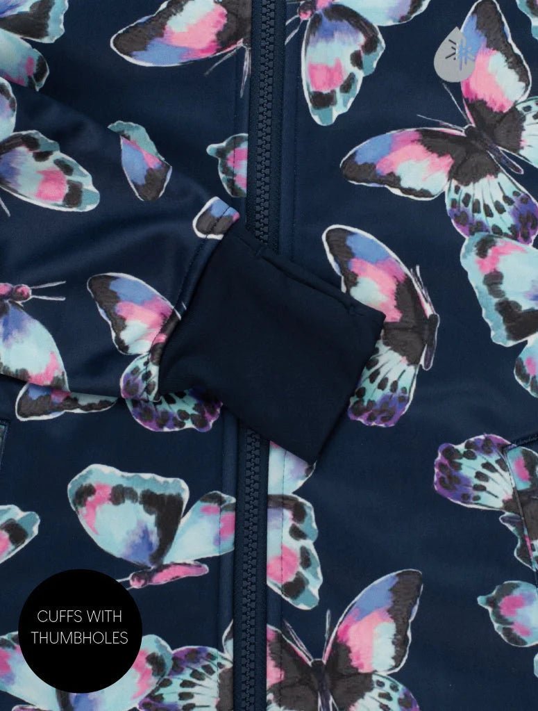 All Weather Waterproof Hoodie Butterfly 3 | Wellies Online