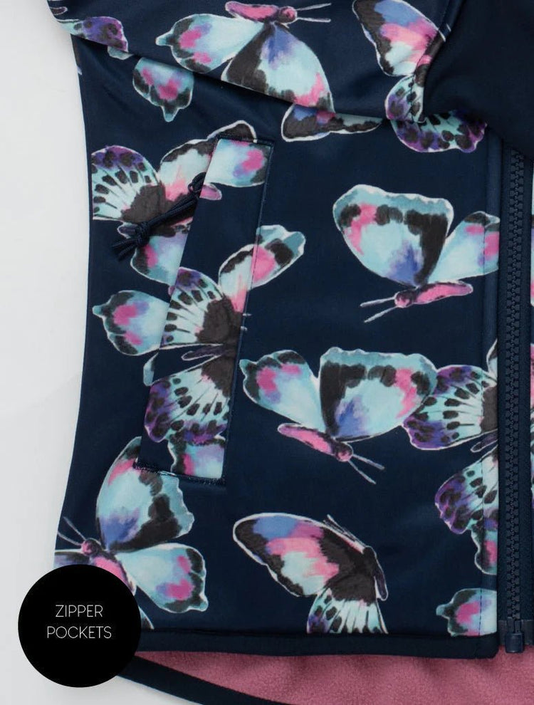All Weather Waterproof Hoodie Butterfly 4 | Wellies Online