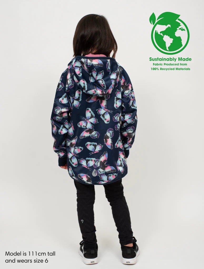 All Weather Waterproof Hoodie Butterfly 7 | Wellies Online