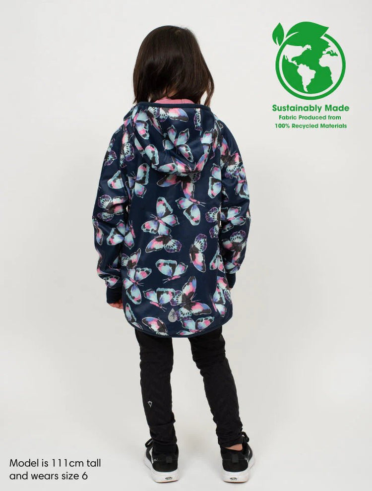 All Weather Waterproof Hoodie Butterfly 7 | Wellies Online