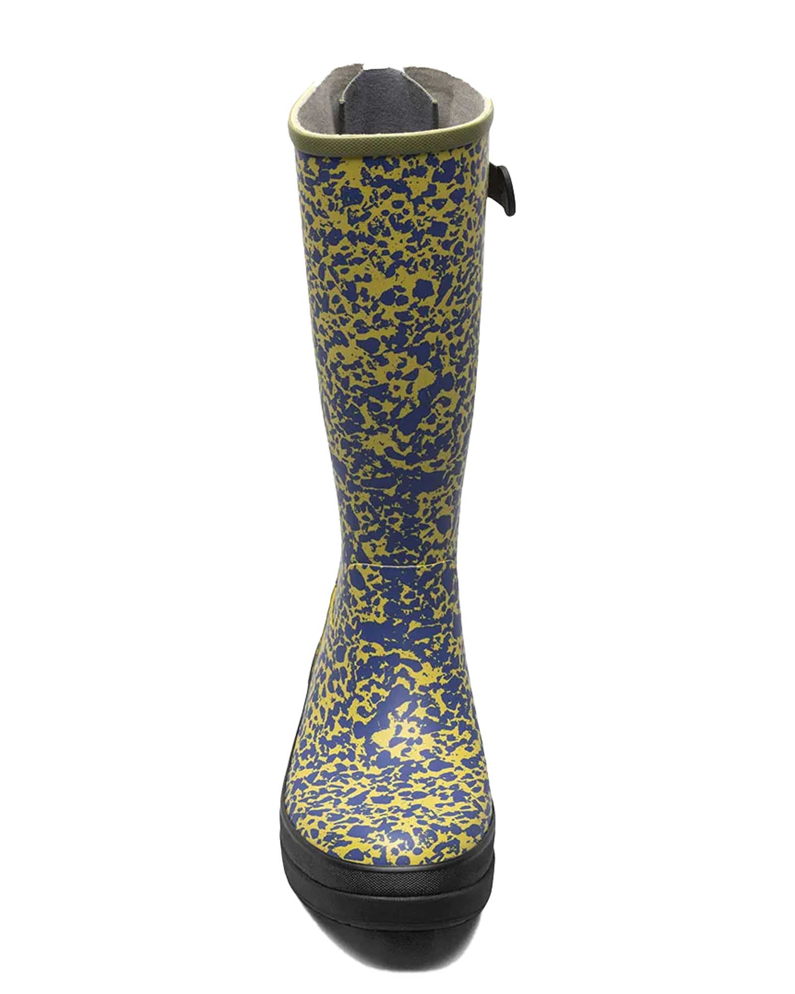 Amanda Spotty Tall Gumboots Olive 4 | Wellies Online
