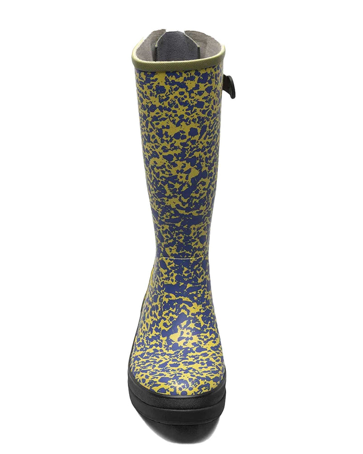 Amanda Spotty Tall Gumboots Olive 4 | Wellies Online