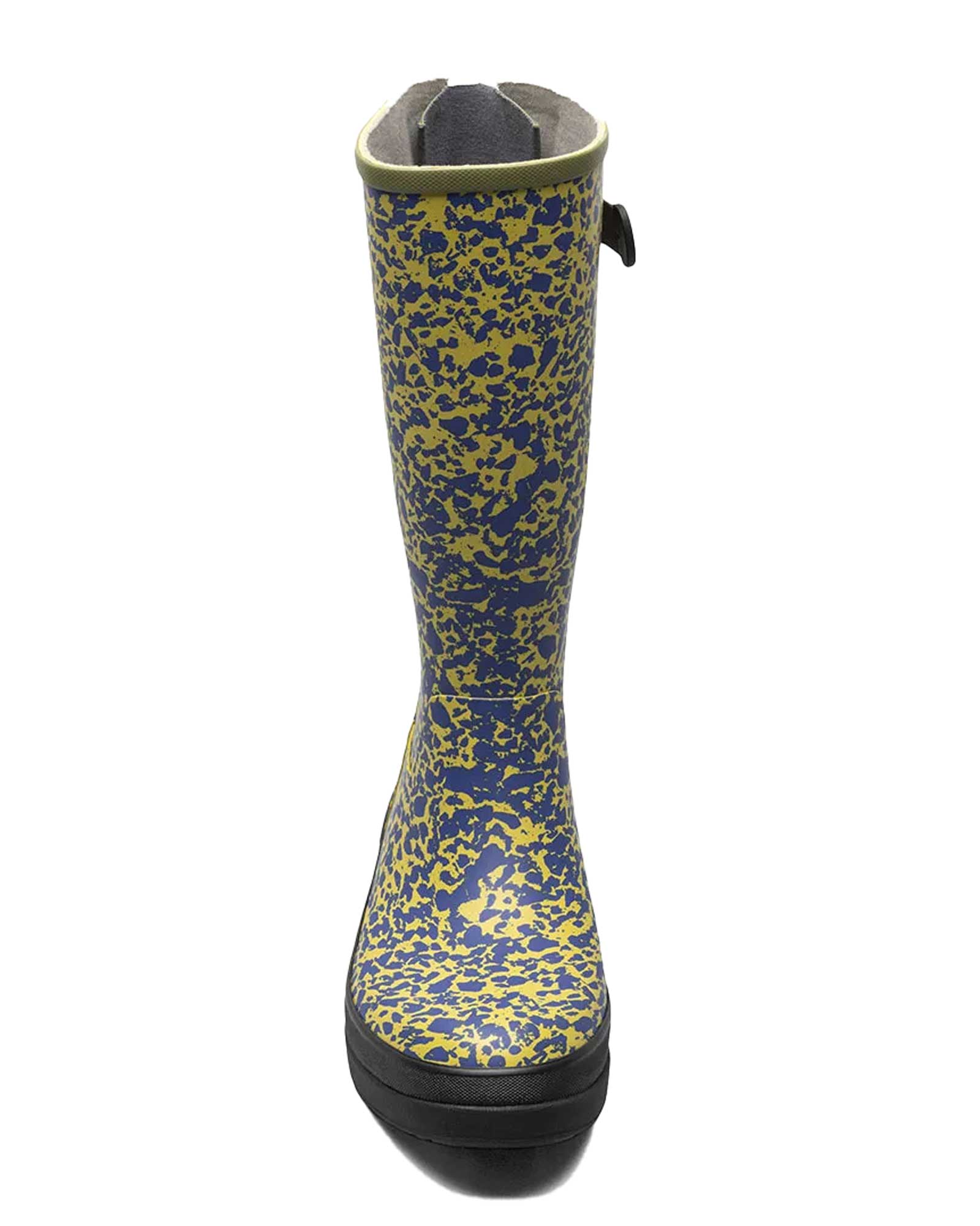 Amanda Spotty Tall Gumboots Olive