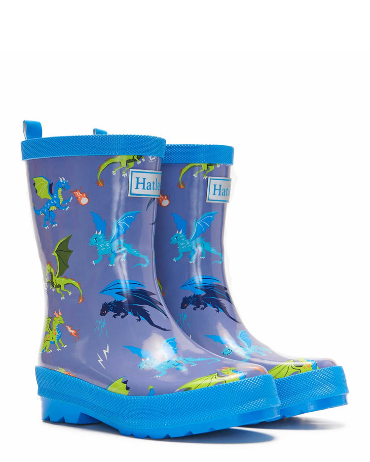 Dragon Realm Shiny Gumboots 7 | Wellies Online