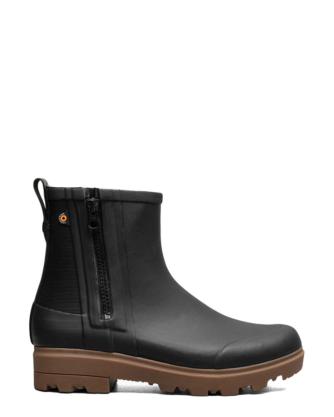 Holly Rain Zip Black Gumboots 1 | Wellies Online