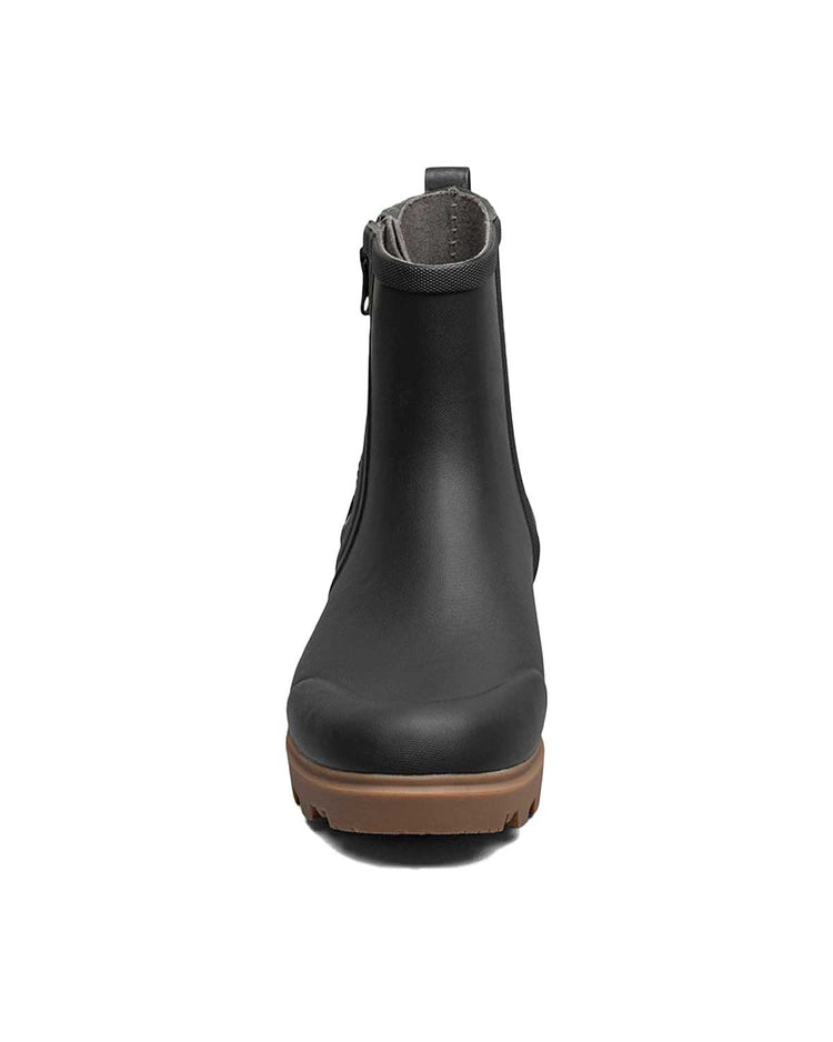 Holly Rain Zip Black Gumboots 5 | Wellies Online