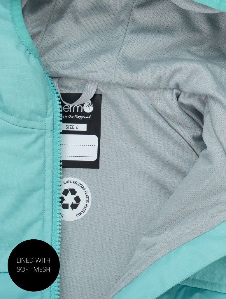 Hydracloud Puffer Jacket Aqua Sky 5 | Wellies Online