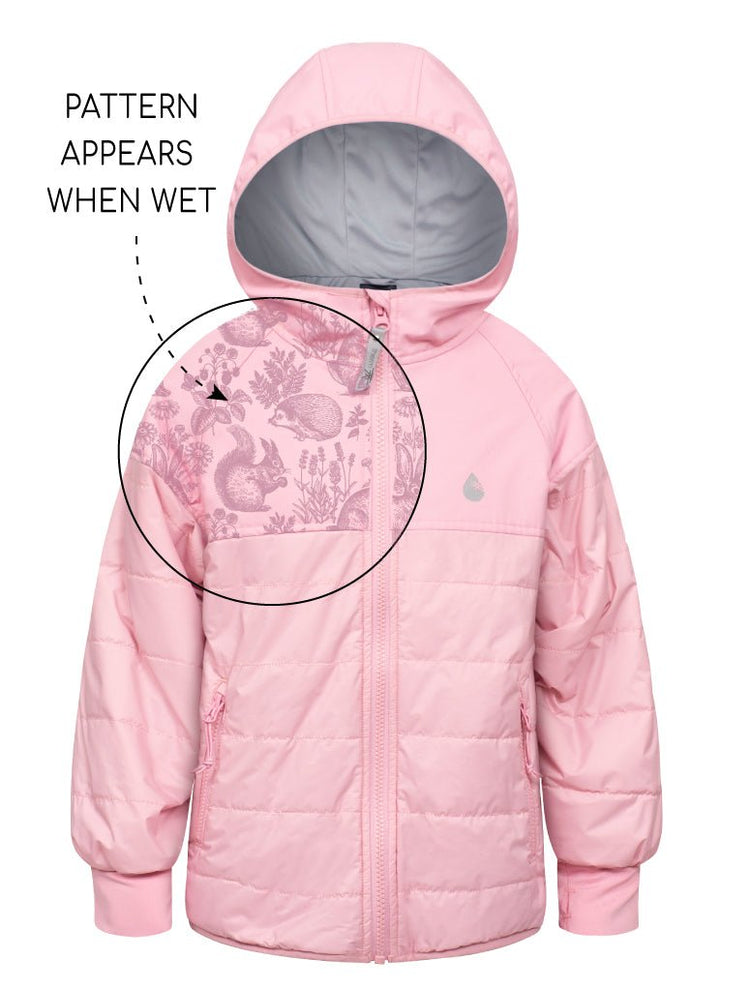 Hydracloud Puffer Jacket Ballet Pink 1 | Wellies Online