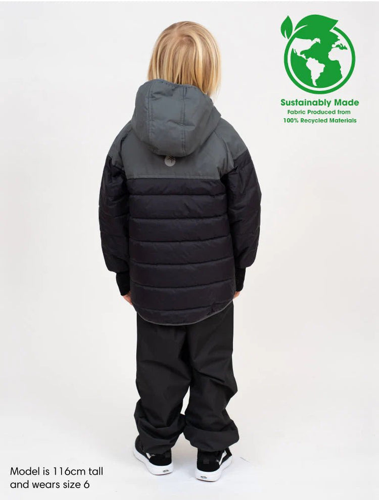 Hydracloud Puffer Jacket Black Autobot 5 | Wellies Online