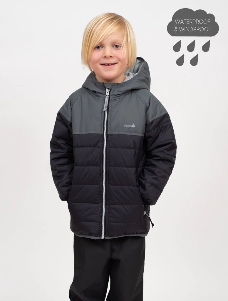Hydracloud Puffer Jacket Black Autobot 2 | Wellies Online