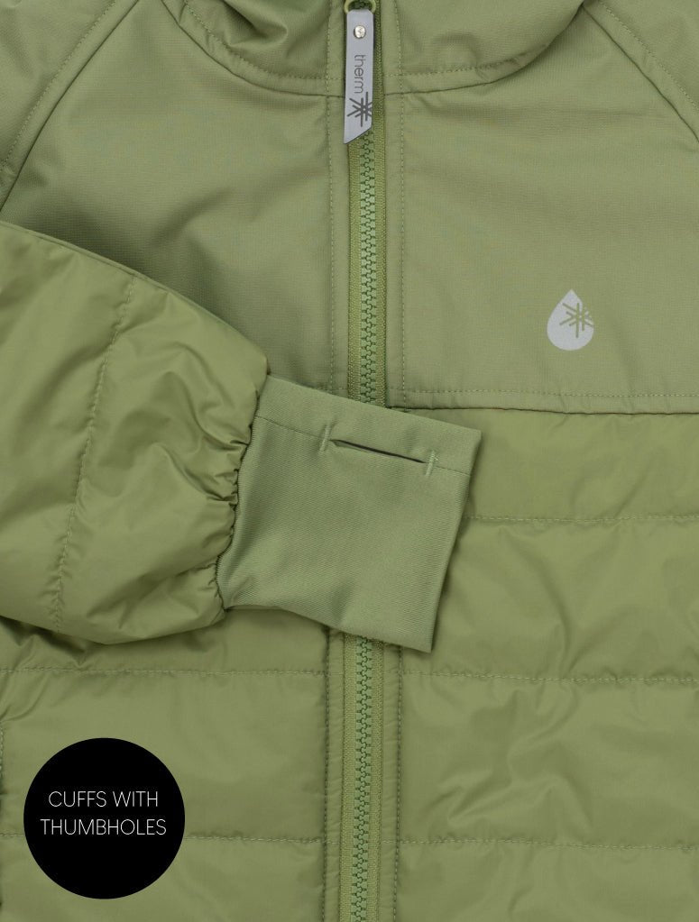 Hydracloud Puffer Jacket Olive 4 | Wellies Online