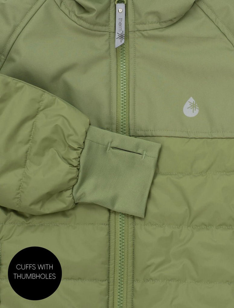 Hydracloud Puffer Jacket Olive 4 | Wellies Online