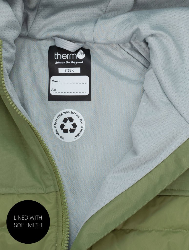 Hydracloud Puffer Jacket Olive 6 | Wellies Online