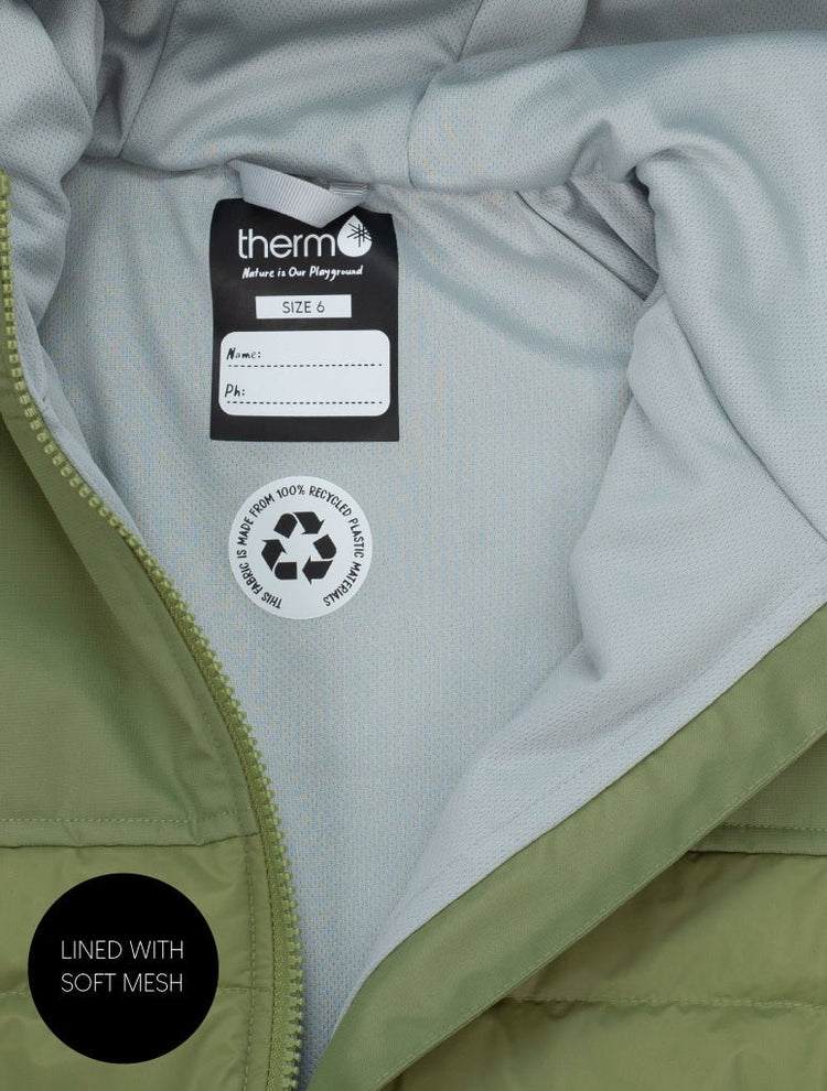Hydracloud Puffer Jacket Olive 6 | Wellies Online