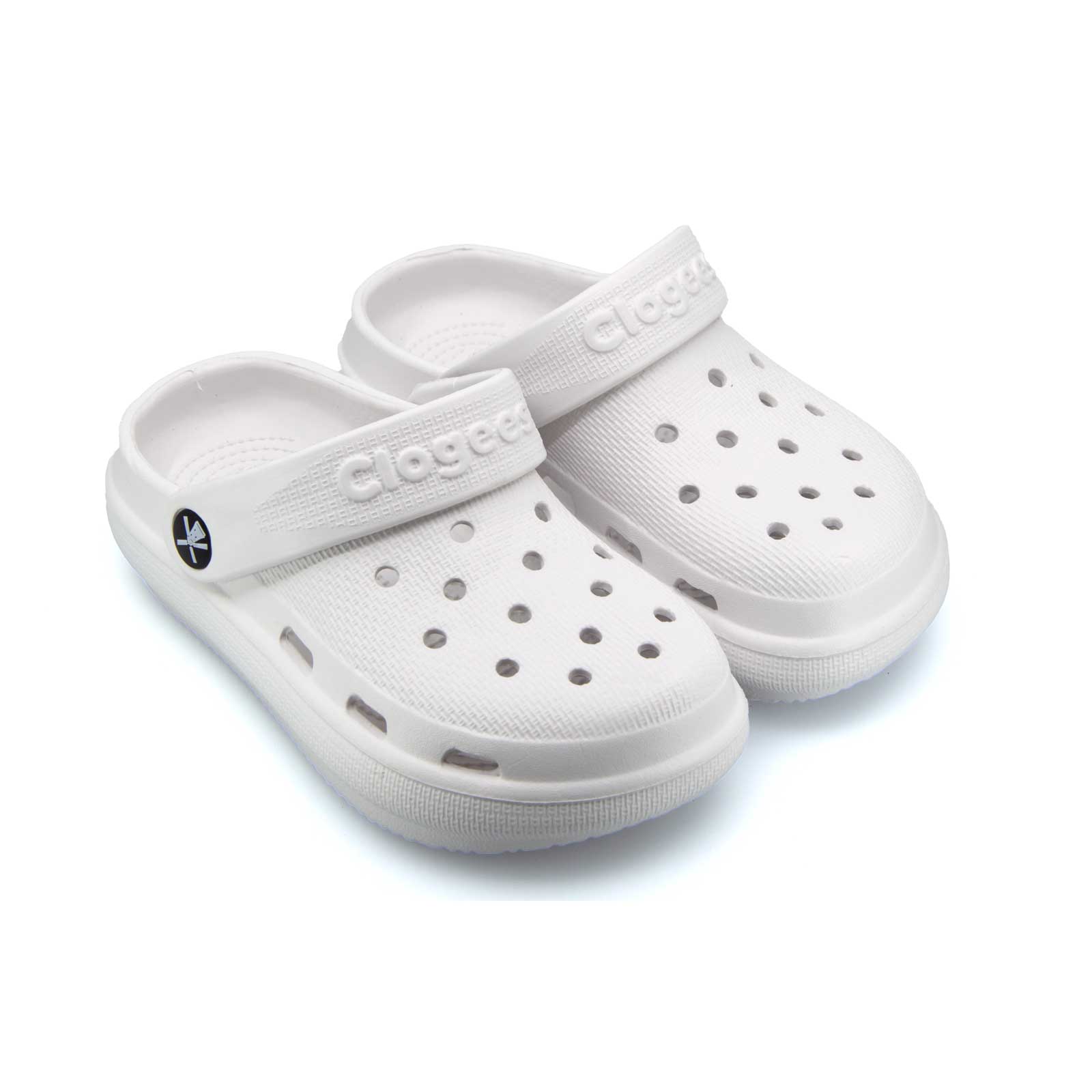 Softy Kids Clogs White