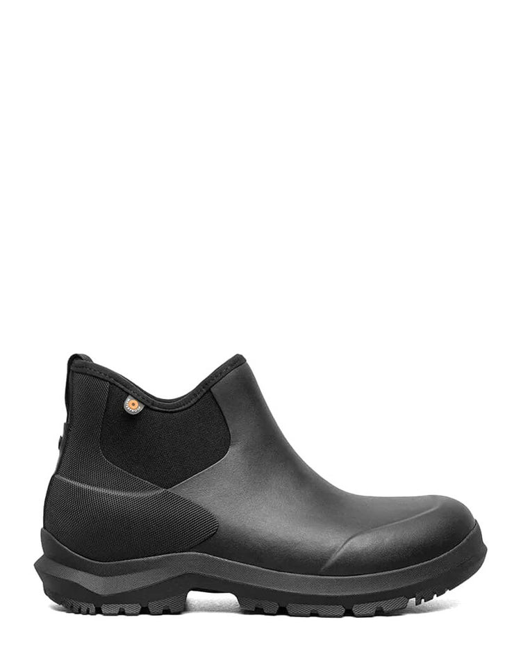 Mens Sauvie Chelsea II Black Ankle Gumboots 1 | Wellies Online