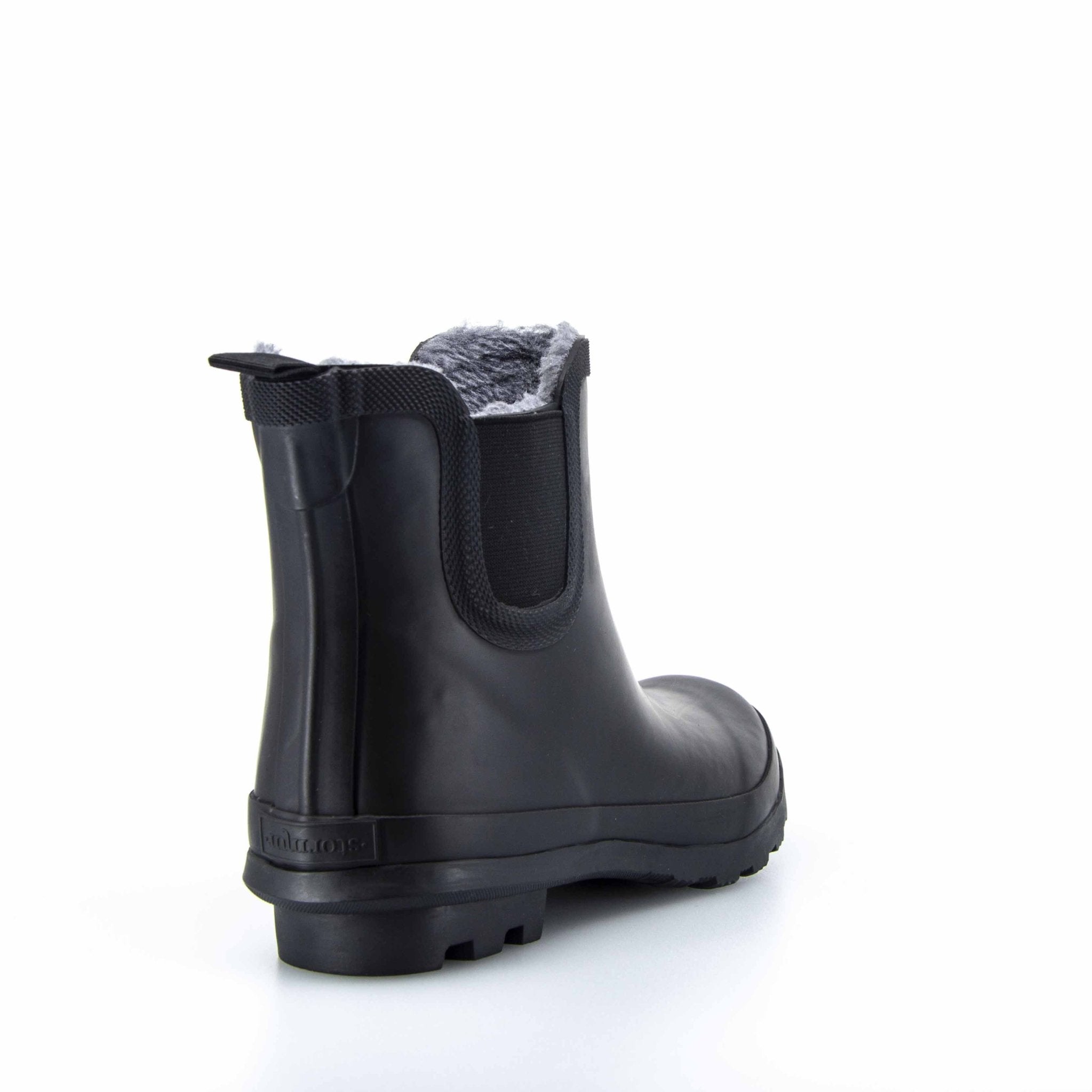 Original Fleeced II Black Ankle Gumboots 6 | Wellies Online