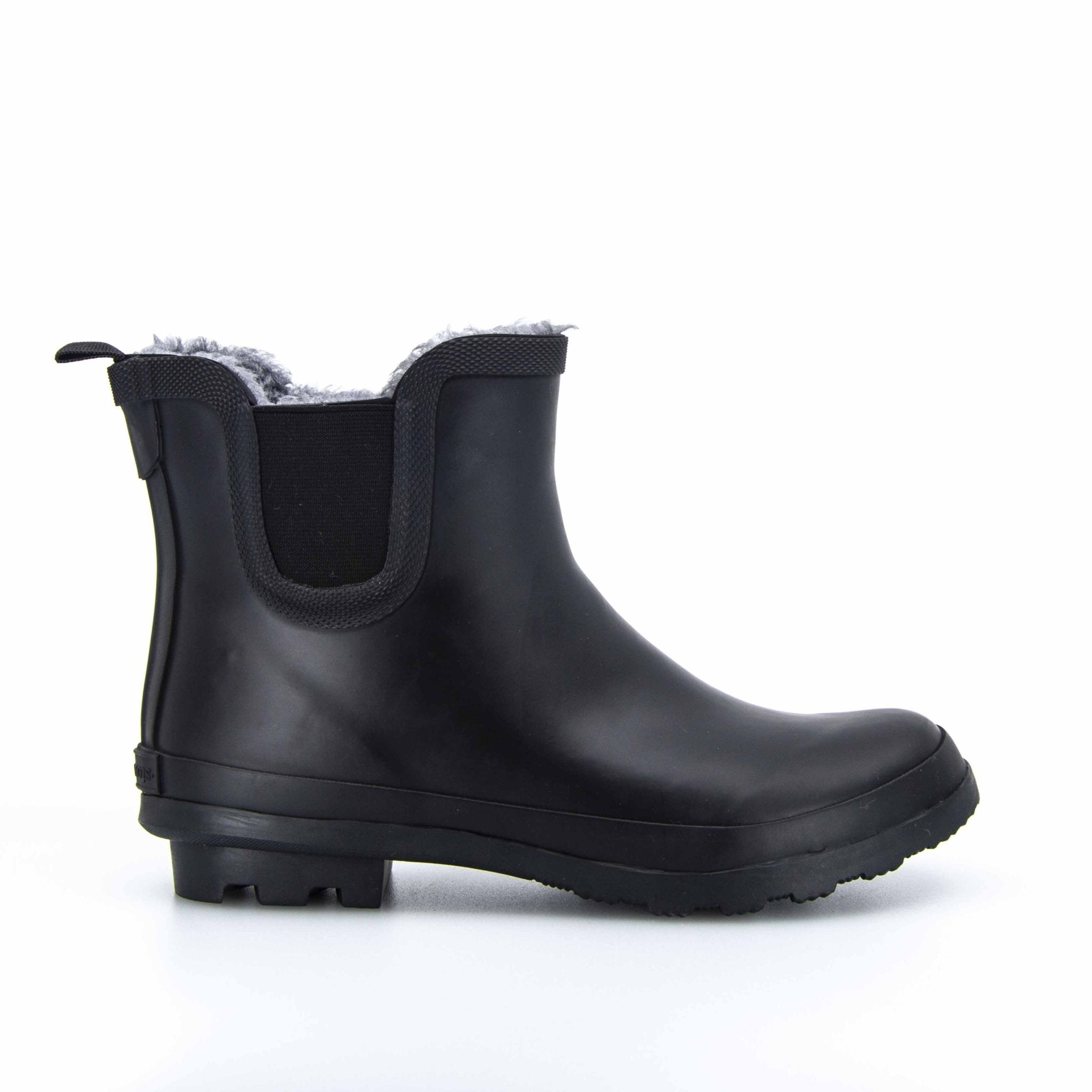 Original Fleeced II Black Ankle Gumboots 2 | Wellies Online