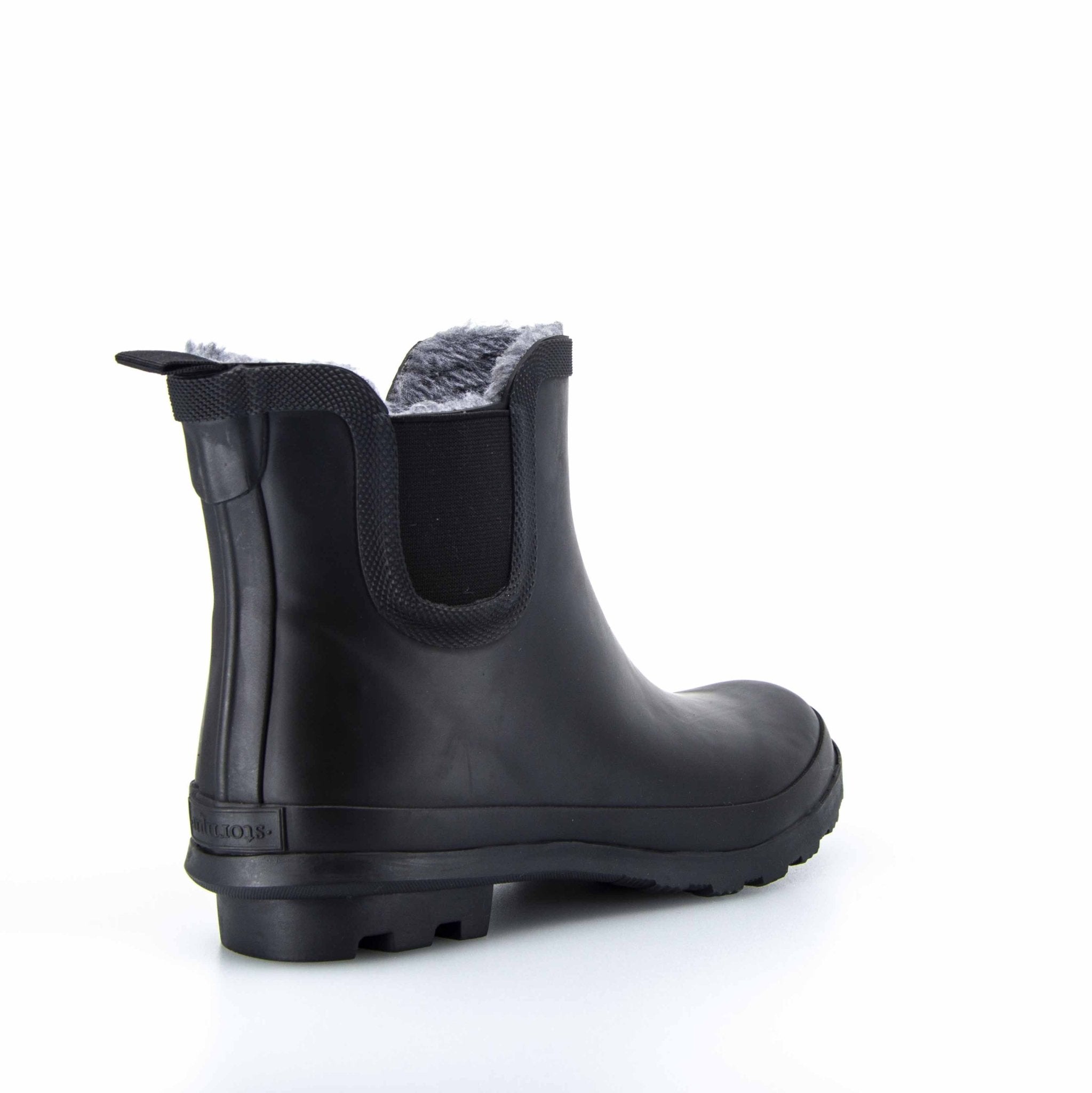 Original Fleeced II Black Ankle Gumboots 5 | Wellies Online