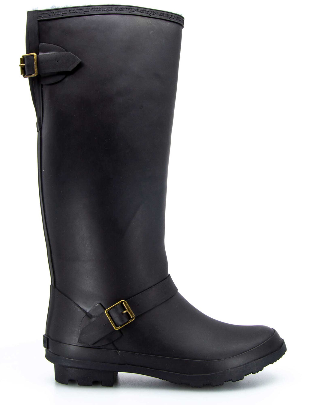 Original Fleeced II Tall Gumboots Black 1 | Wellies Online