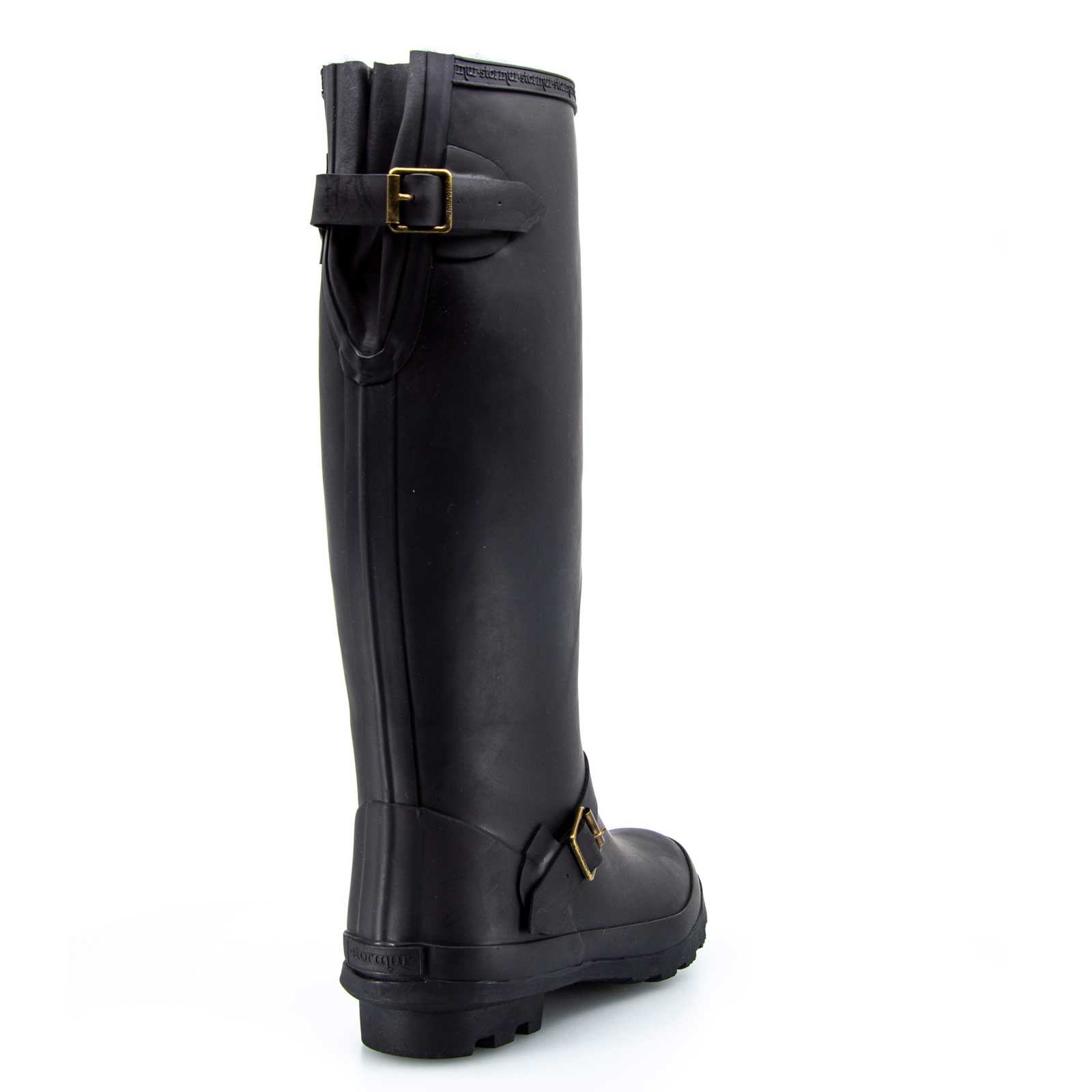 Original Fleeced II Tall Gumboots Black 6 | Wellies Online