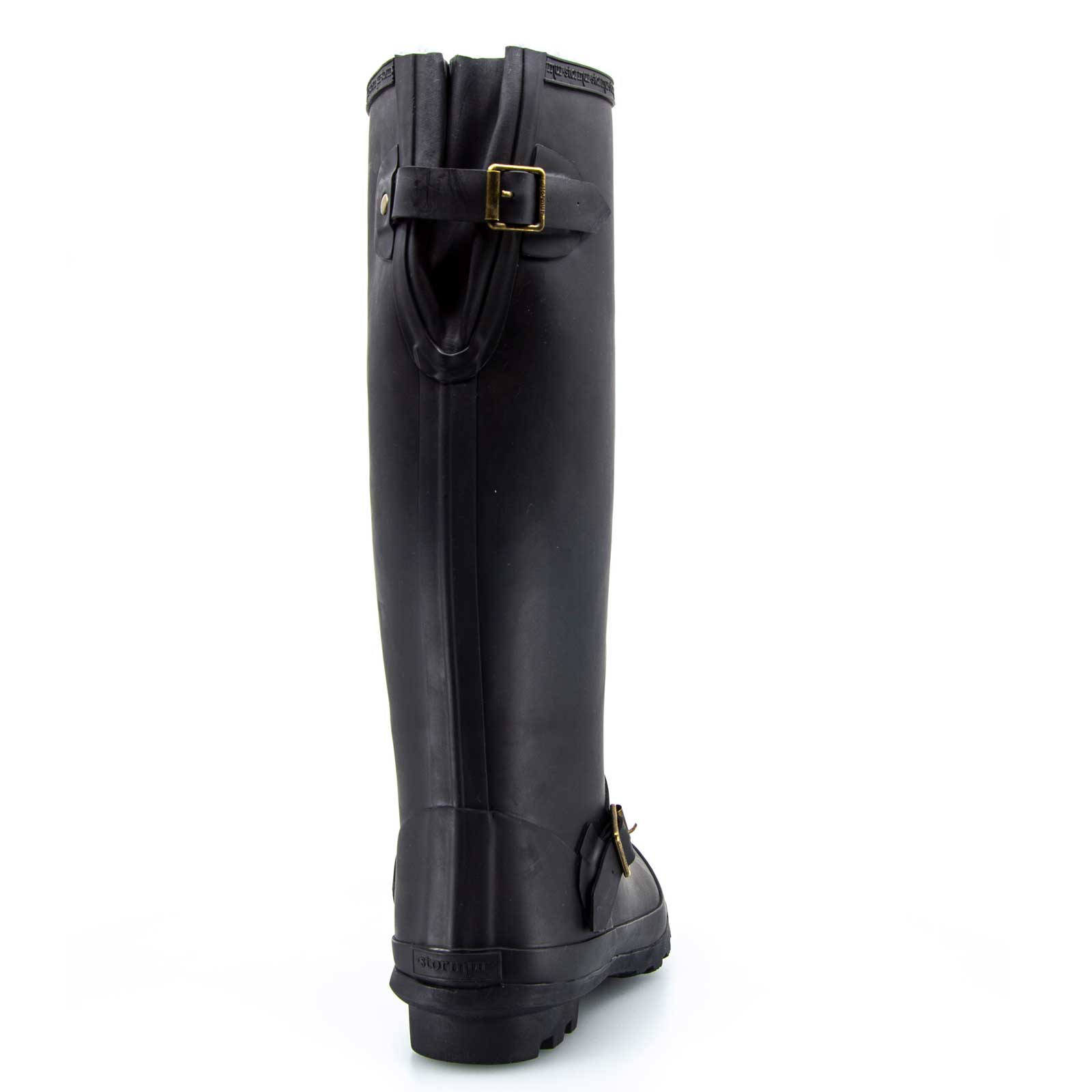 Original Fleeced II Tall Gumboots Black 7 | Wellies Online