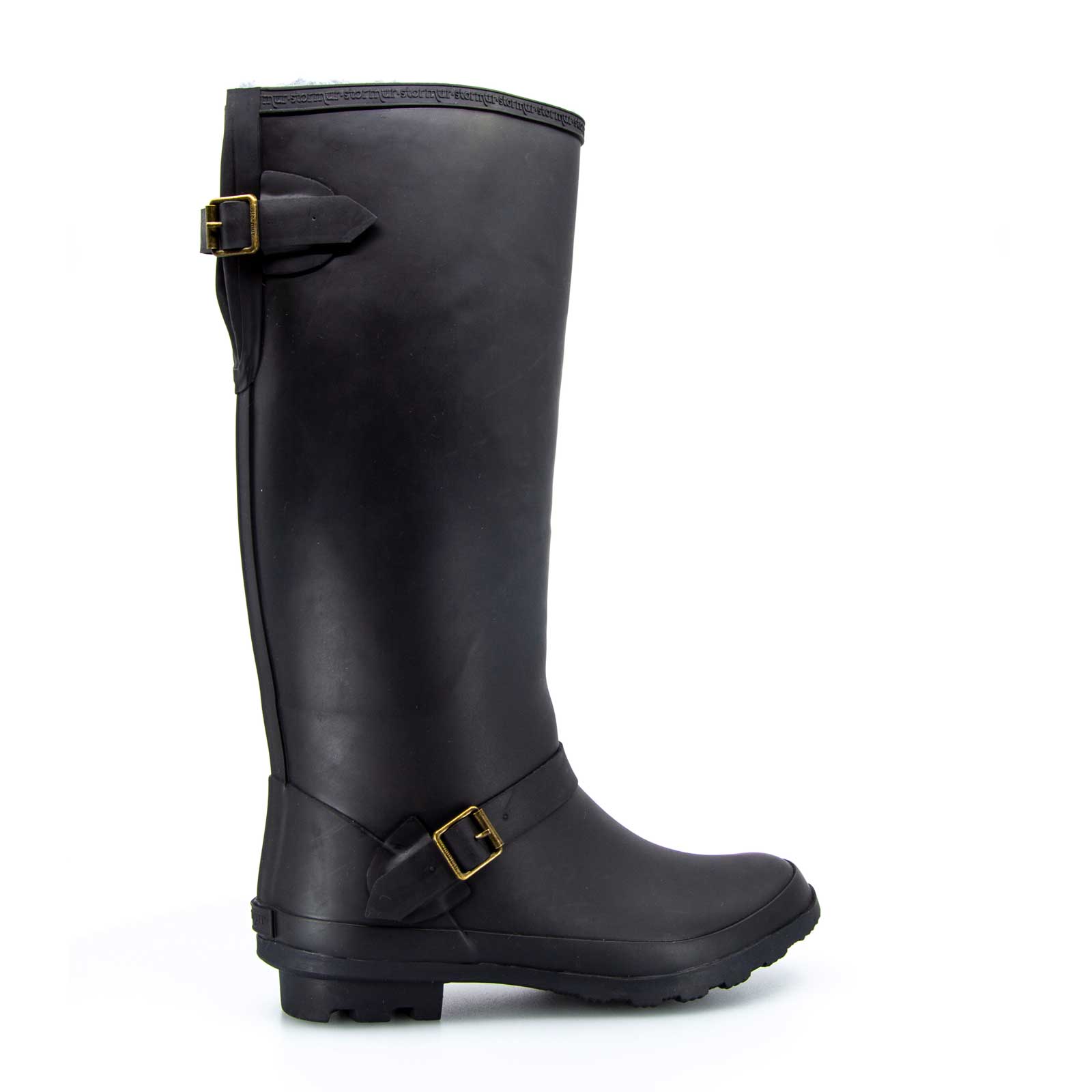 Original Fleeced II Tall Gumboots Black 3 | Wellies Online