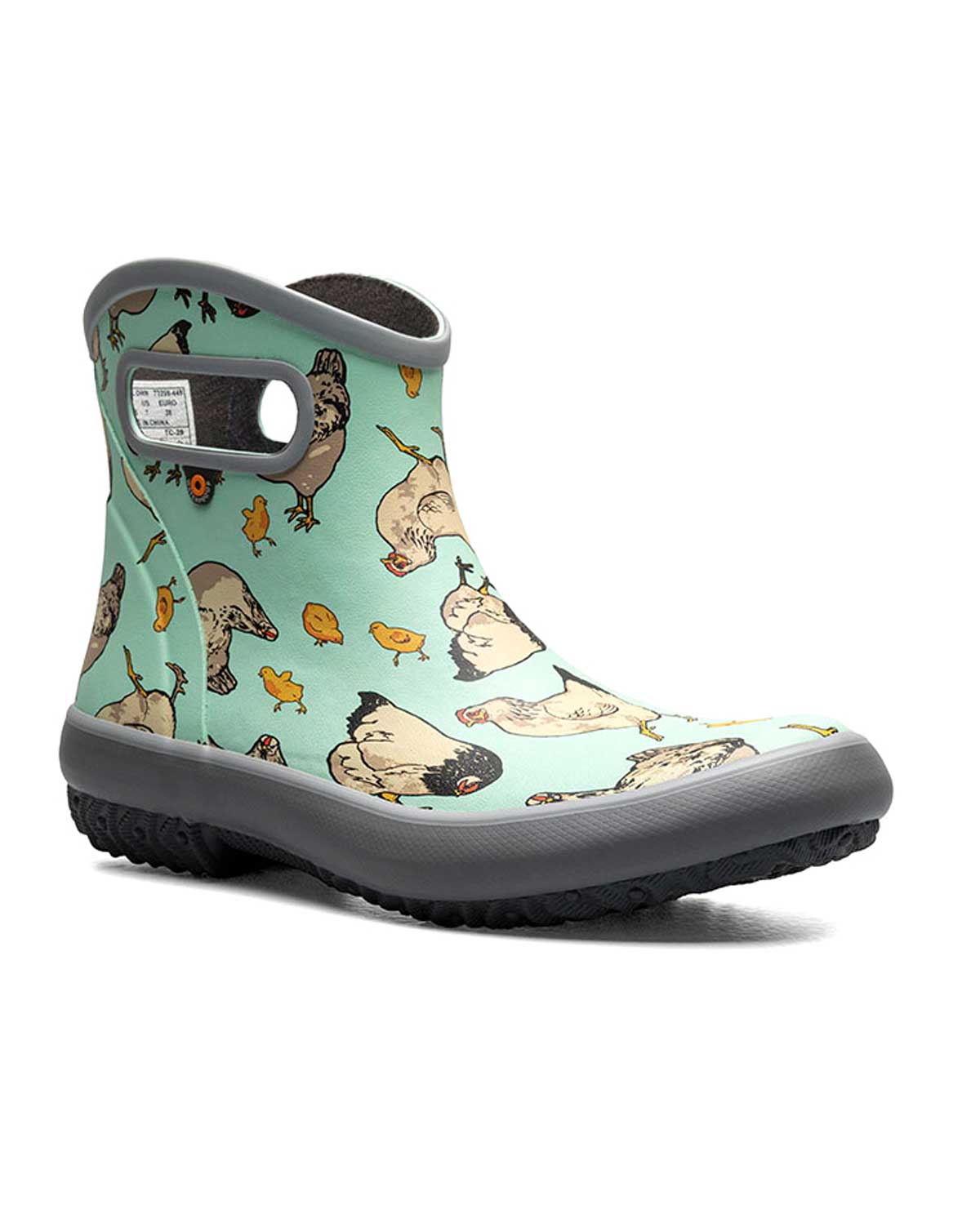 Patch Ankle Gumboots Chicken