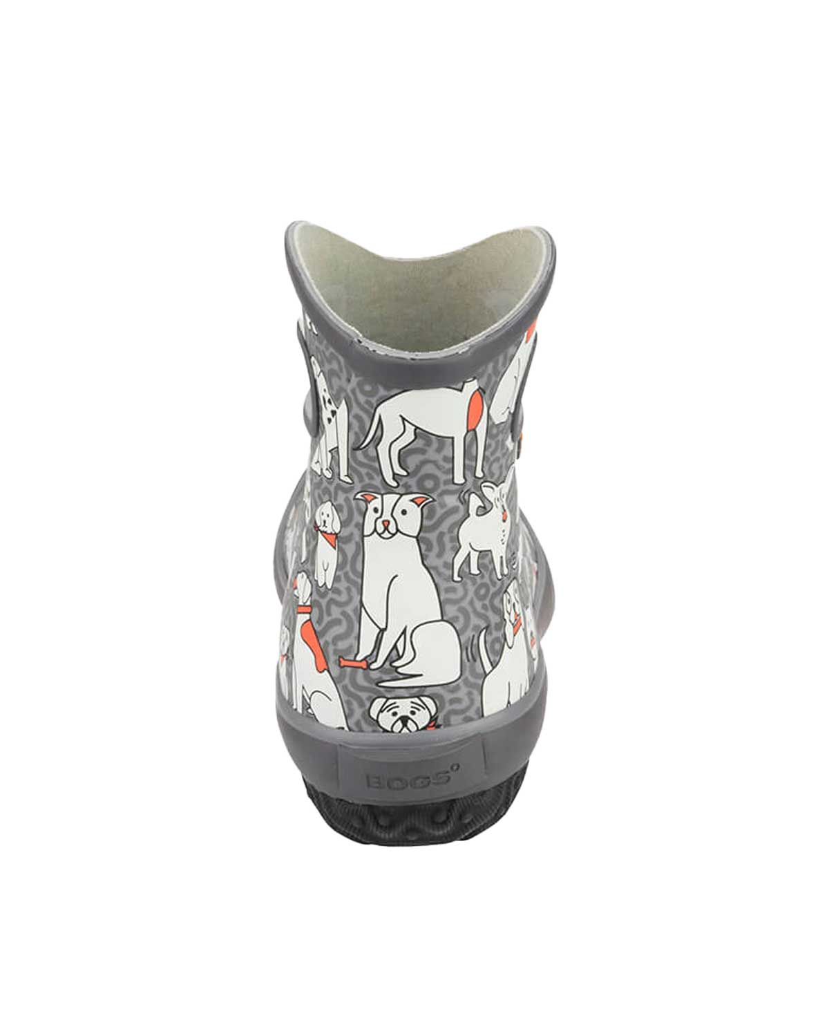 Patch Ankle Gumboots Dog Grey 6 | Wellies Online