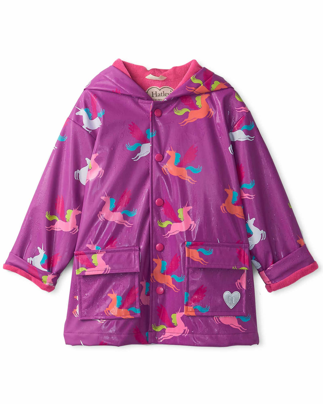 Pretty Pegasus Colour Changing Raincoat 2 | Wellies Online