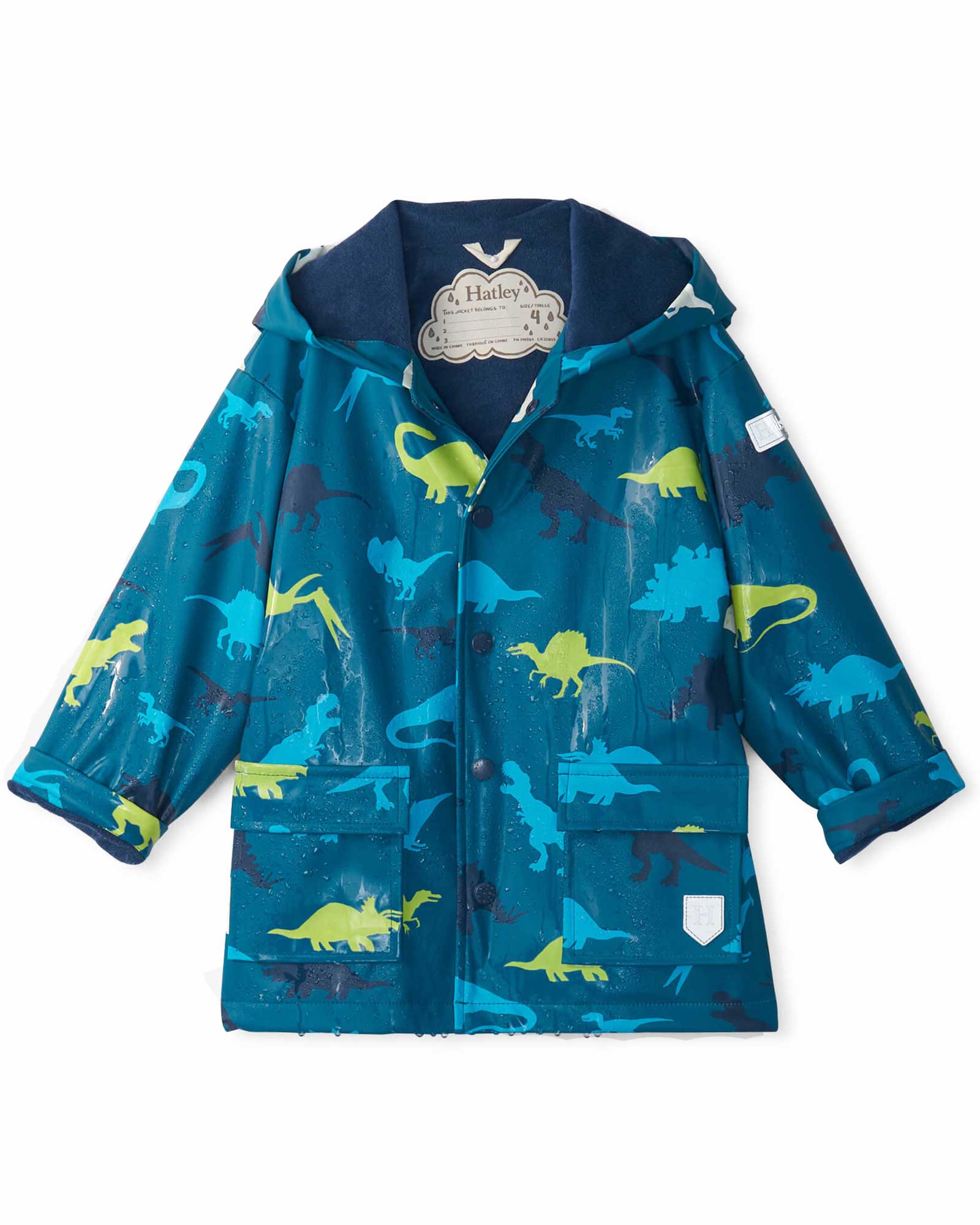 Real Dinos Colour Changing Raincoat 2 | Wellies Online